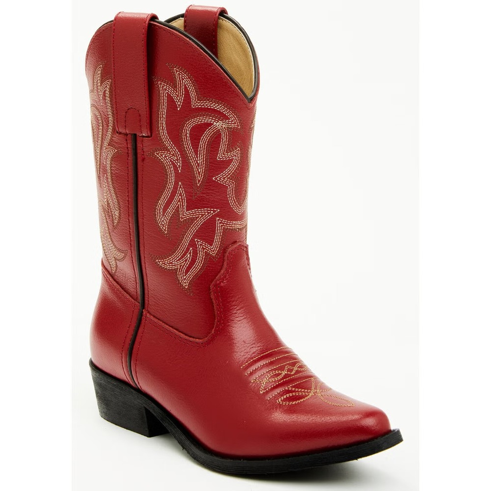 Shyanne® (GIRLS SIZE 6) Little Lucille™ Western Boots in Red - $80